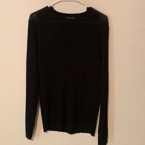 Kenneth Cole Black Knit Sweater